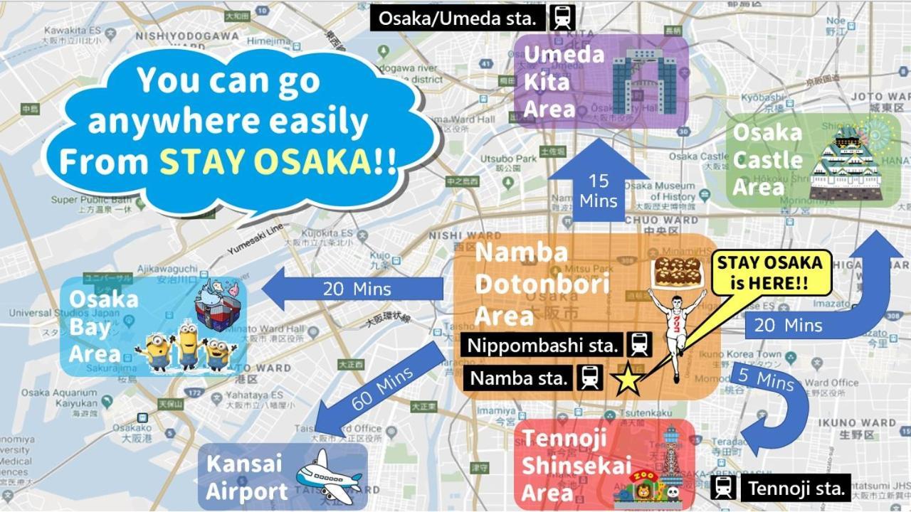 Stay Osaka Dış mekan fotoğraf